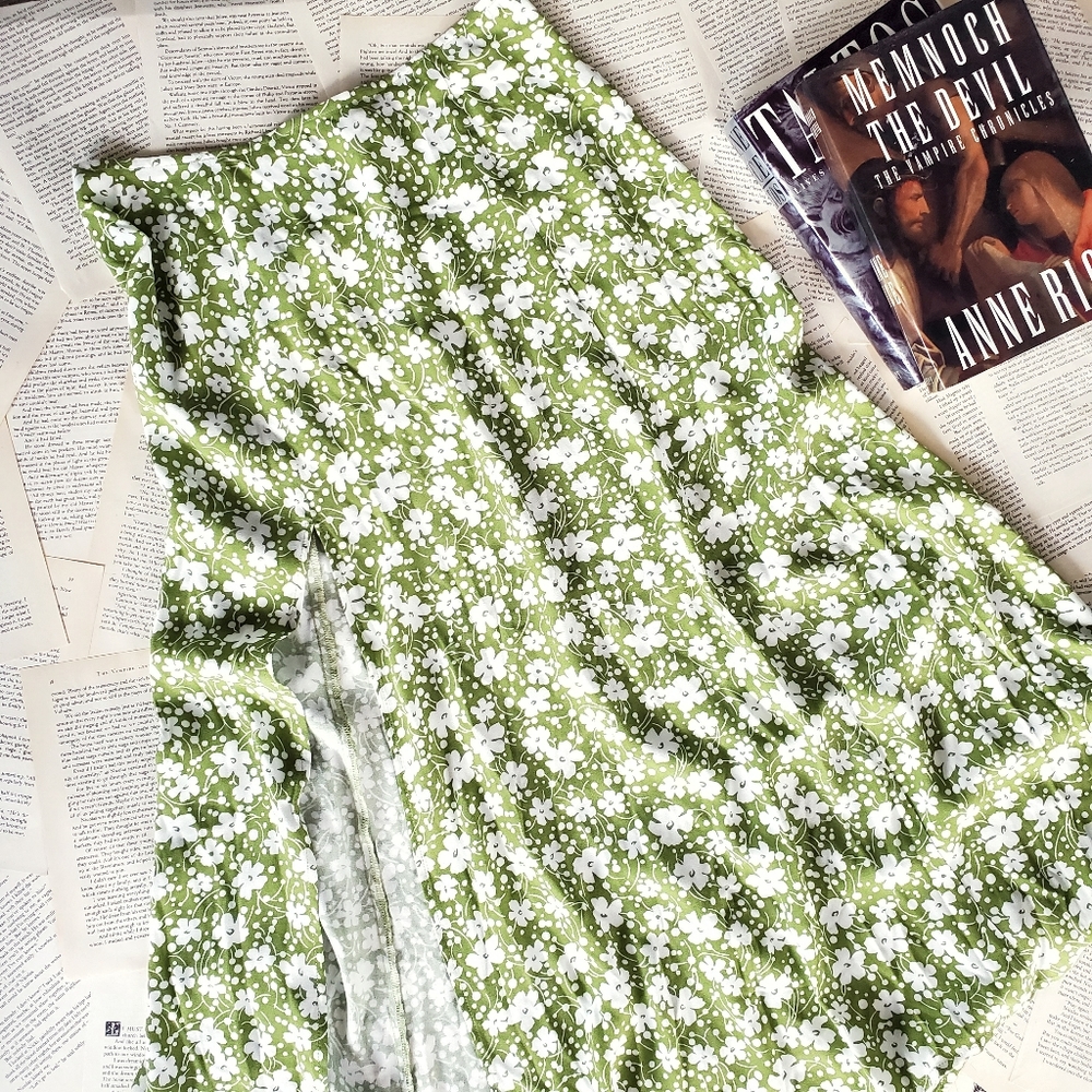 NWOT REFORMATION Zoe Midi Floral Skirt